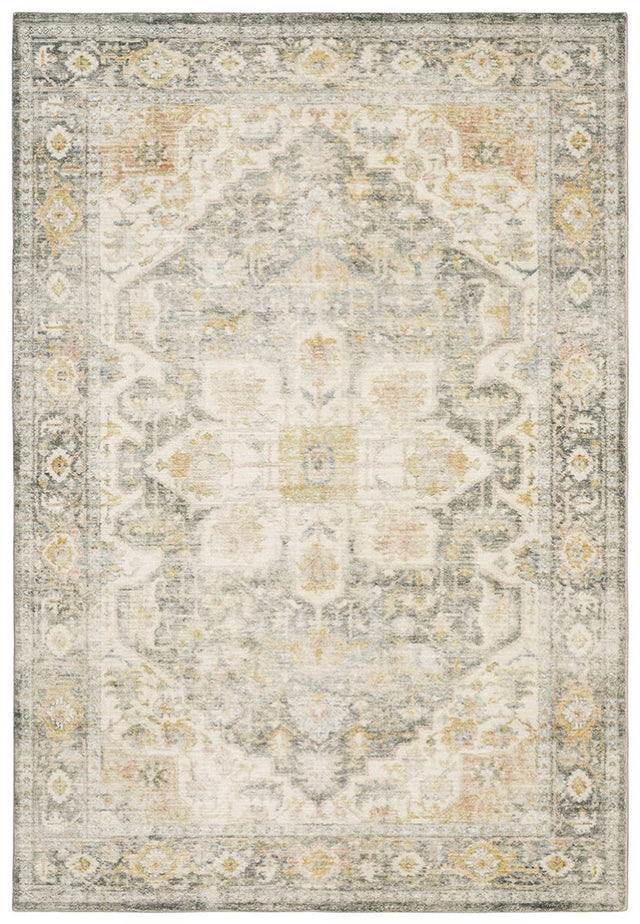 Oriental Weavers Savoy 28103 Grey/ Gold Rug.