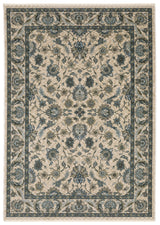 Oriental Weavers Sphinx Aberdeen 070I1 Beige/ Blue Rug - Oriental Weavers Sphinx - a070i1060092st