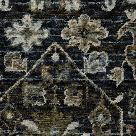 Oriental Weavers Sphinx Aberdeen 533K1 Blue/ Blue Rugs.