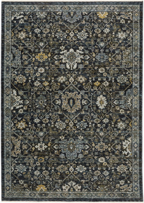 Oriental Weavers Sphinx Aberdeen 533K1 Blue/ Blue Rugs.