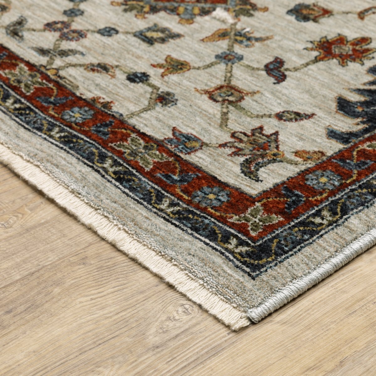 Oriental Weavers Sphinx Aberdeen 751W1 Ivory/ Multi Rugs.