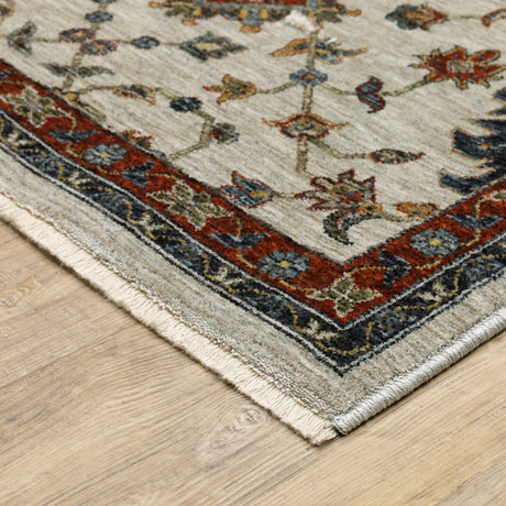 Oriental Weavers Sphinx Aberdeen 751W1 Ivory/ Multi Rugs.