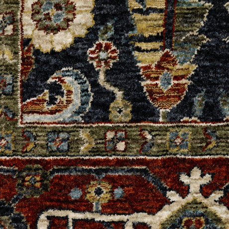 Oriental Weavers Sphinx Aberdeen 752W1 Ivory/ Red Rugs.
