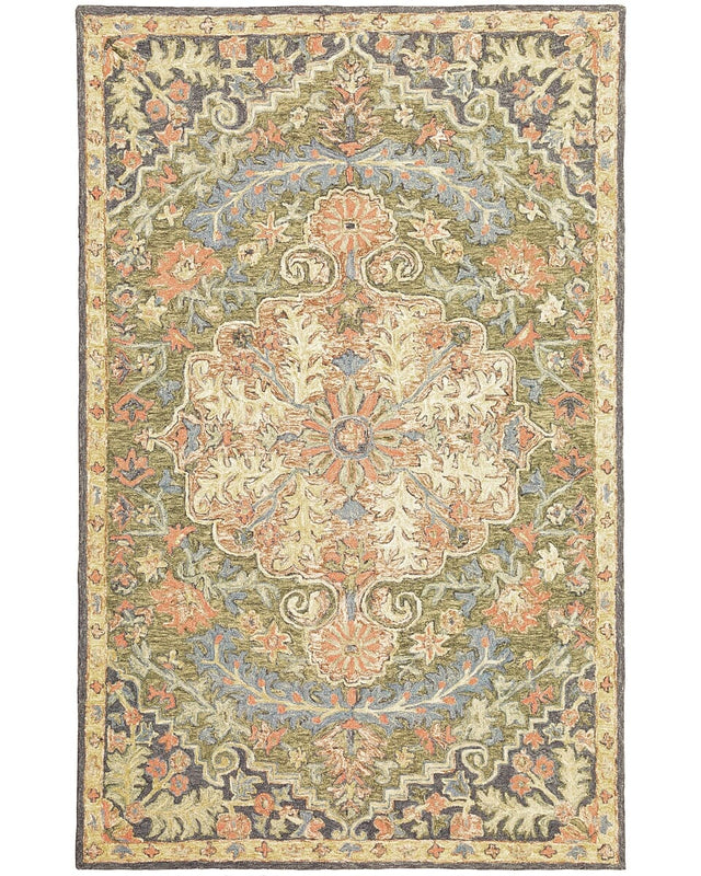 Oriental Weavers Sphinx Alfresco 28401 Blue / Green Rugs.