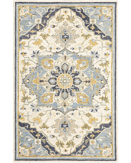 Oriental Weavers Sphinx Alfresco 28402 Blue / Ivory Rugs.