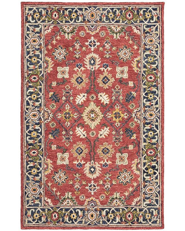 Oriental Weavers Sphinx Alfresco 28404 Red / Blue Rugs.