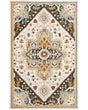 Oriental Weavers Sphinx Alfresco 28407 Ivory / Charcoal Rugs.