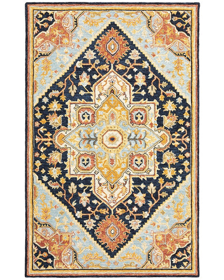 Oriental Weavers Sphinx Alfresco 28408 Navy / Rust Rugs.