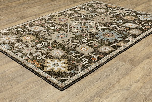 Oriental Weavers Sphinx Andorra 2396B Brown/ Multi Rug.