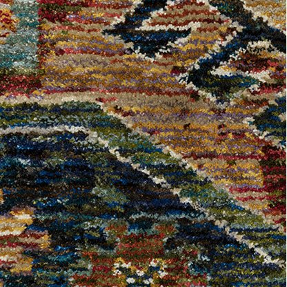 Oriental Weavers Sphinx Andorra 2442A Blue/ Multi Rug.