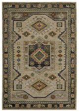 Oriental Weavers Sphinx Andorra 2442D Green/ Multi Rug.