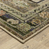 Oriental Weavers Sphinx Andorra 2442D Green/ Multi Rug.