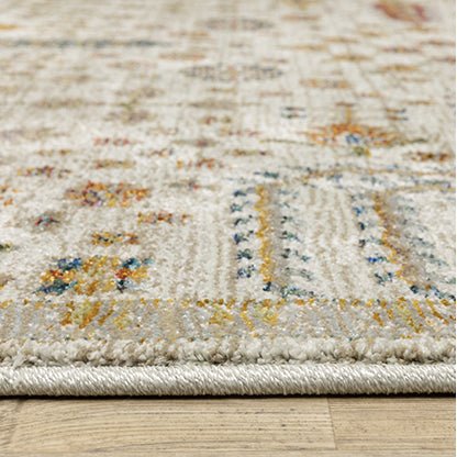 Oriental Weavers Sphinx Andorra 2449B Ivory/ Multi Rug.