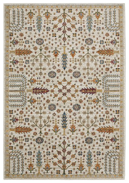 Oriental Weavers Sphinx Andorra 2449B Ivory/ Multi Rug.