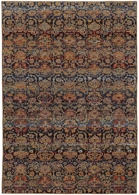 Oriental Weavers Sphinx Andorra 6836C Multi / Blue Rugs.