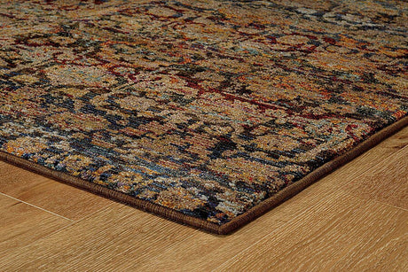 Oriental Weavers Sphinx Andorra 6836C Multi / Blue Rugs.