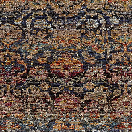 Oriental Weavers Sphinx Andorra 6836C Multi / Blue Rugs.