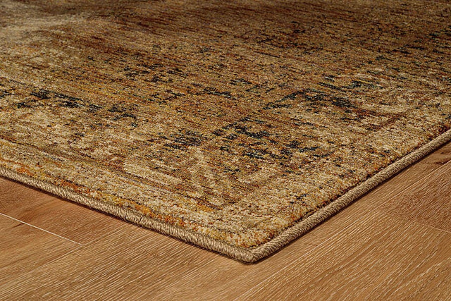 Oriental Weavers Sphinx Andorra 6845D Gold / Brown Rugs.