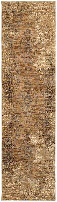 Oriental Weavers Sphinx Andorra 6845D Gold / Brown Rugs.