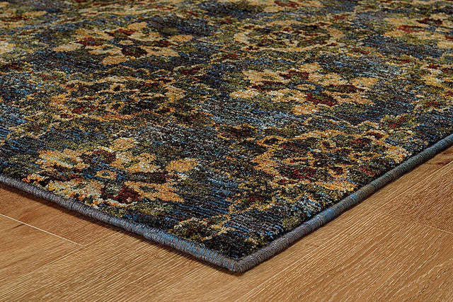 Oriental Weavers Sphinx Andorra 6883C Blue / Gold Rugs.