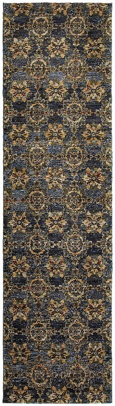 Oriental Weavers Sphinx Andorra 6883C Blue / Gold Rugs.