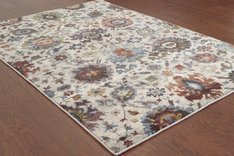 Oriental Weavers Sphinx Andorra 7129A Stone / Multi Rugs.