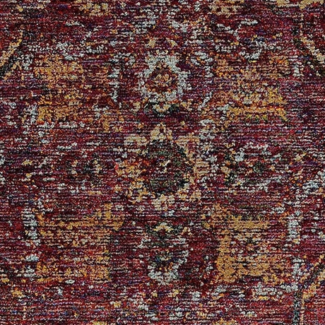 Oriental Weavers Sphinx Andorra 7135E Red / Gold Rugs.