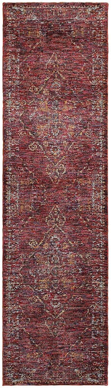 Oriental Weavers Sphinx Andorra 7135E Red / Gold Rugs.