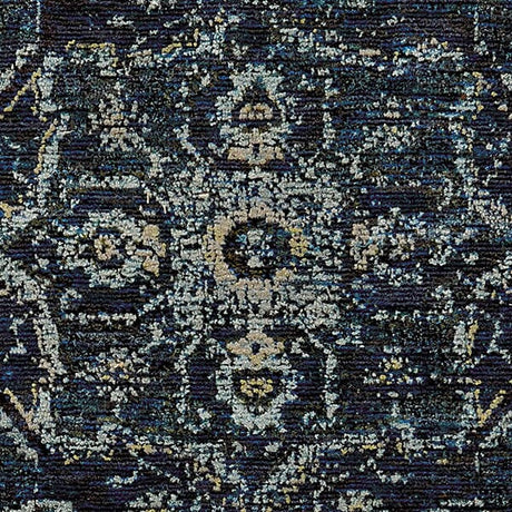 Oriental Weavers Sphinx Andorra 7135F Blue / Blue Rugs.