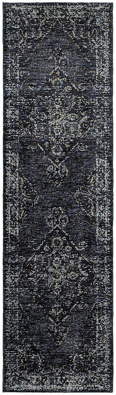 Oriental Weavers Sphinx Andorra 7135F Blue / Blue Rugs.