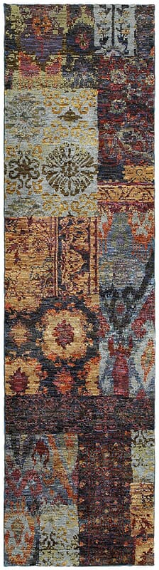 Oriental Weavers Sphinx Andorra 7137A Multi / Blue Rugs.