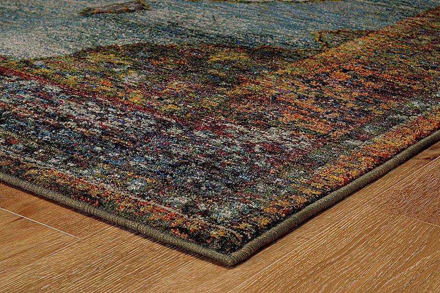 Oriental Weavers Sphinx Andorra 7139A Blue / Multi Rugs.