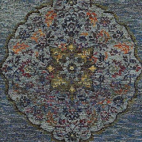 Oriental Weavers Sphinx Andorra 7139A Blue / Multi Rugs.