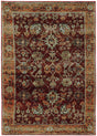 Oriental Weavers Sphinx Andorra 7154A Red / Gold Rugs.