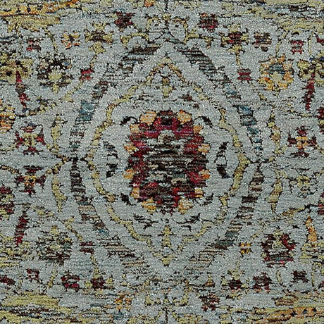 Oriental Weavers Sphinx Andorra 7155A Blue / Red Rugs.