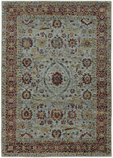 Oriental Weavers Sphinx Andorra 7155A Blue / Red Rugs.