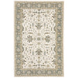 Oriental Weavers Sphinx Andorra 9537P Ivory / Blue Rugs.