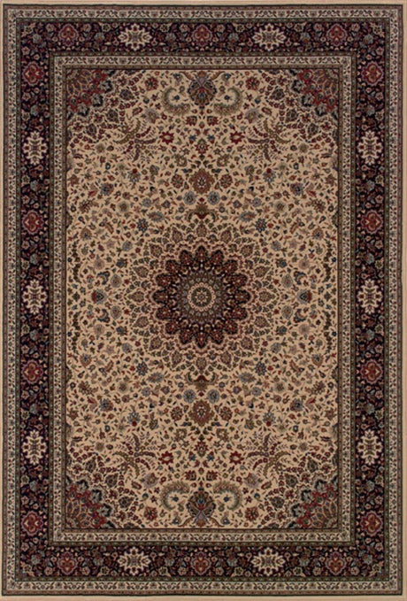 Oriental Weavers Sphinx Ariana 095i8 Ivory / Black Rugs.