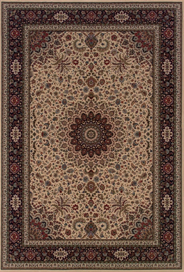 Oriental Weavers Sphinx Ariana 095i8 Ivory / Black Rugs.