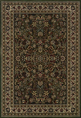 Oriental Weavers Sphinx Ariana 213g8 Green / Ivory Rugs.