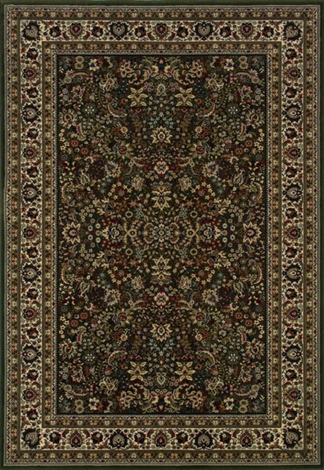 Oriental Weavers Sphinx Ariana 213g8 Green / Ivory Rugs.