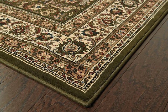 Oriental Weavers Sphinx Ariana 213g8 Green / Ivory Rugs.