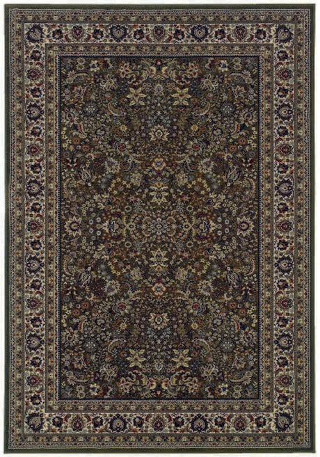 Oriental Weavers Sphinx Ariana 213g8 Green / Ivory Rugs.