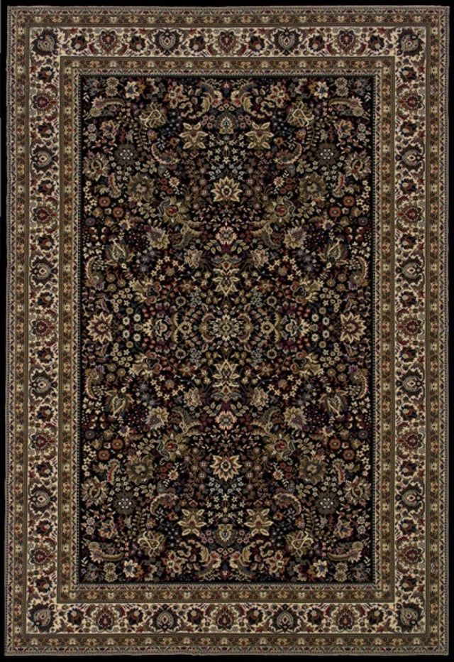 Oriental Weavers Sphinx Ariana 213k8 Black / Ivory Rugs.