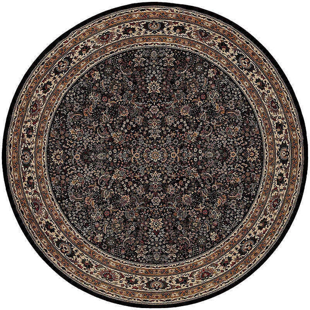 Oriental Weavers Sphinx Ariana 213k8 Black / Ivory Rugs.