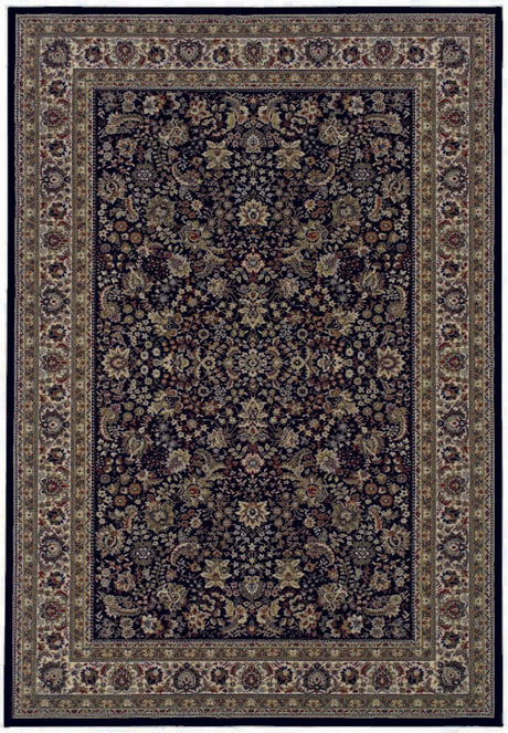 Oriental Weavers Sphinx Ariana 213k8 Black / Ivory Rugs.