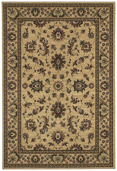 Oriental Weavers Sphinx Ariana 311i3 Ivory / Green Rugs.