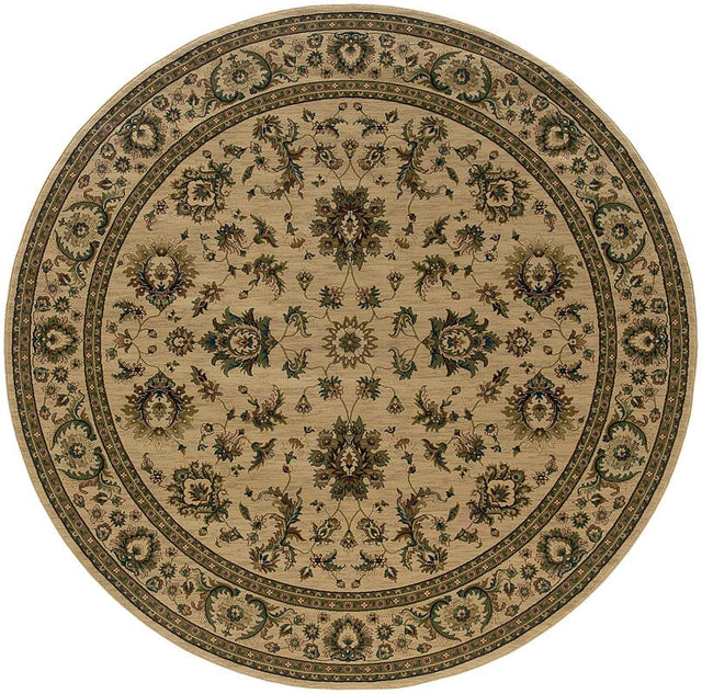 Oriental Weavers Sphinx Ariana 311i3 Ivory / Green Rugs.