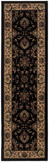 Oriental Weavers Sphinx Ariana 311k3 Black / Ivory Rugs.