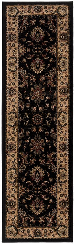 Oriental Weavers Sphinx Ariana 311k3 Black / Ivory Rugs.